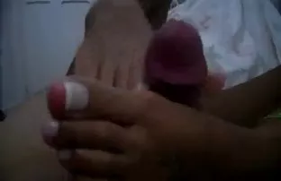 XXX યોનિ સાથે ભરવામાં ગરમ વીર્ય